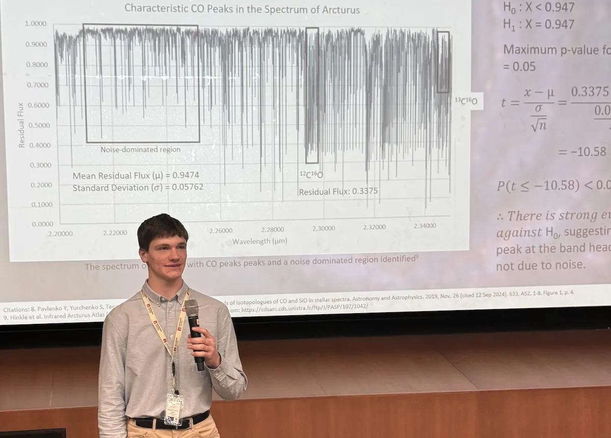 Mitch presents at Science Extension conference